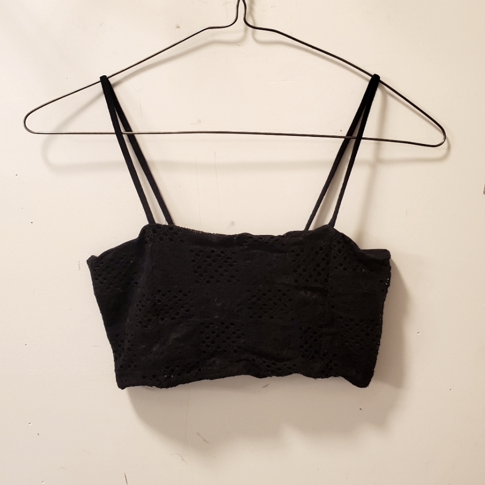 Black bralette